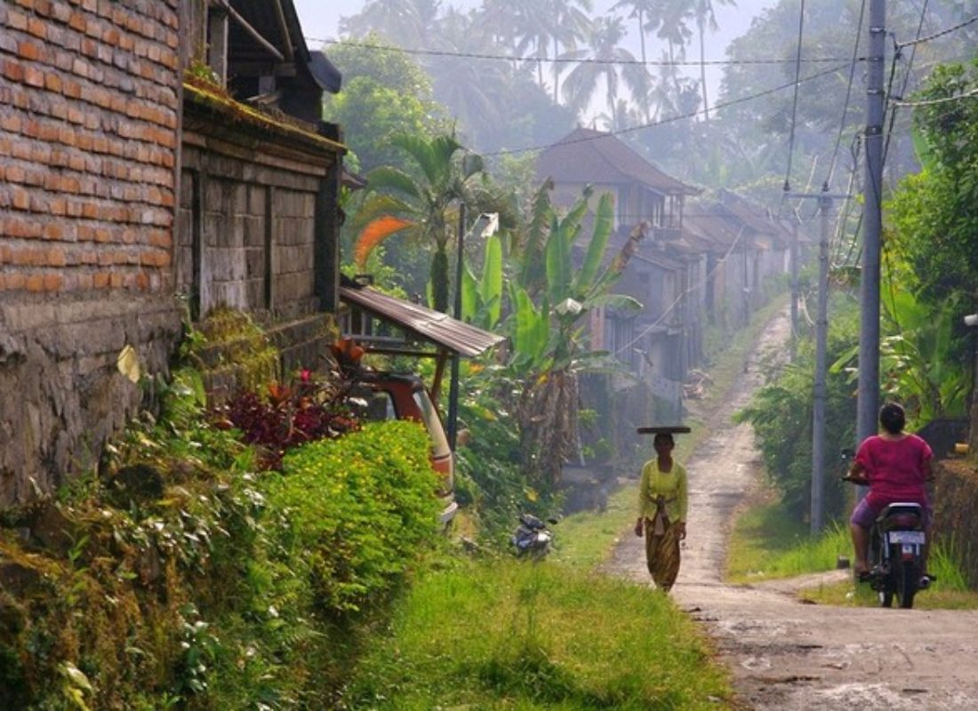 A village in Bali, Indonesia